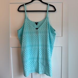 Torrid Aqua Camisole Top